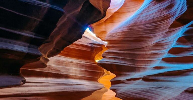 From Las Vegas Antelope Canyon X And Horseshoe Band Day Tour Tour Details And Pricing