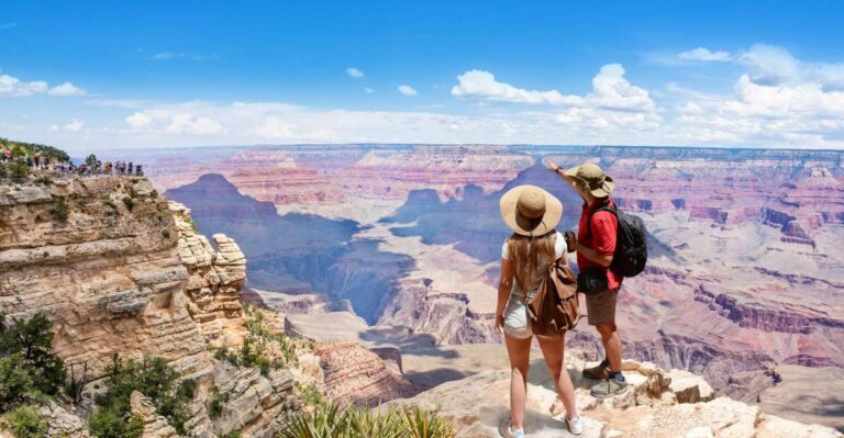 From Las Vegas: Grand Canyon South Rim Full Day Trip By Bus Grand Canyon South Rim Tour Details