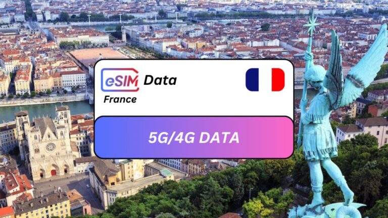 From Lyon: France Esim Roaming Data Plan For Travelers Plan Overview