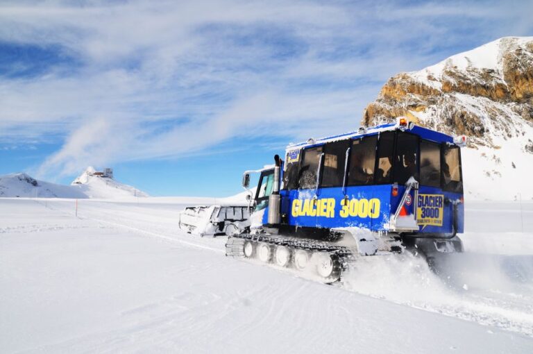 From Montreux: Glacier 3000 Day Trip Explore Swiss Countryside And Alps