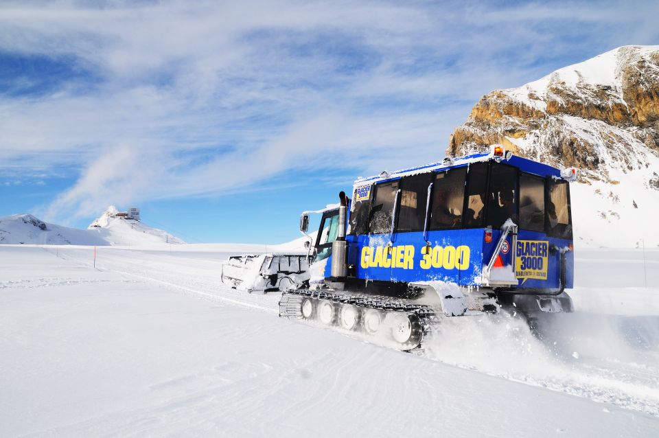 From Montreux: Glacier 3000 Day Trip - Explore Swiss Countryside and Alps