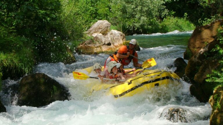 From Omiš: Half Day Cetina River Rafting Tour Tour Overview