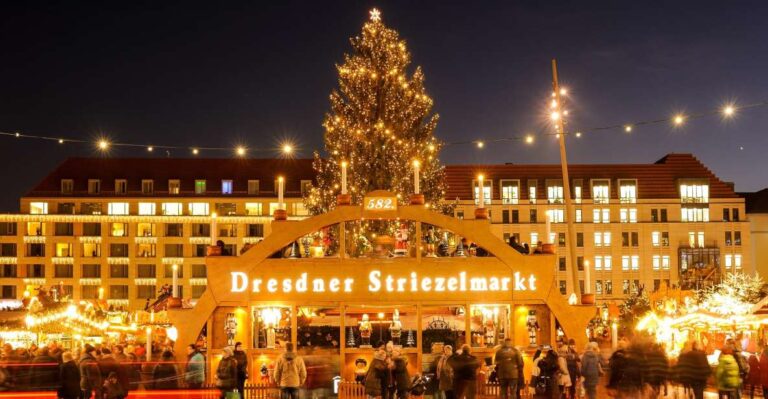 From Prague: Dresden Xmas Market & Saxon Switzerland Tour Tour Details