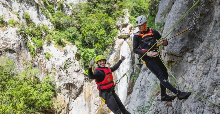 From Split: Extreme Canyoning On Cetina River Activity Description