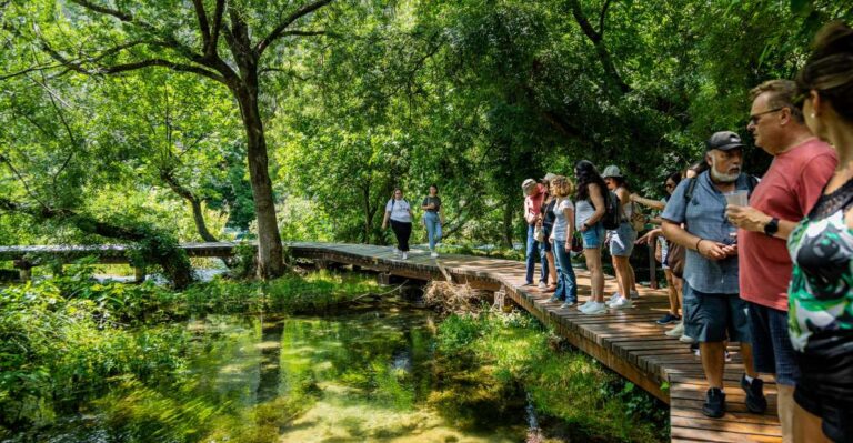 From Split: Krka Waterfalls Cruise & Trogir Walking Tour Tour Overview