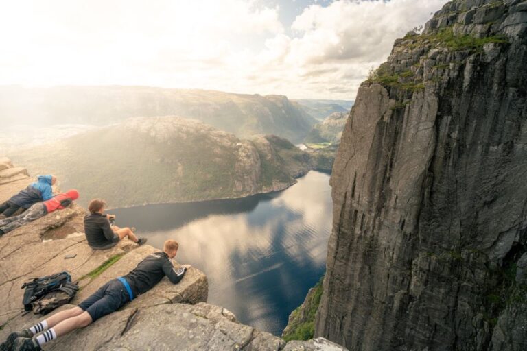 From Stavanger: Pulpit Rock Guided Hike With Pickup Tour Details