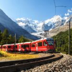 From Varenna Railway Station: Bernina Train Ticket Day Aboard The Red Bernina Train