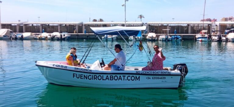 Fuengirola No License Boat From 2 To 4 Hours Activity Overview