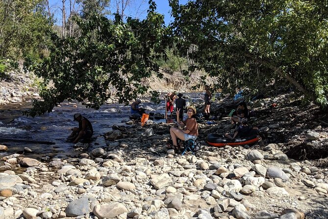 Gold Panning Activity at Mission Creek - Overview of Gold Panning Activity