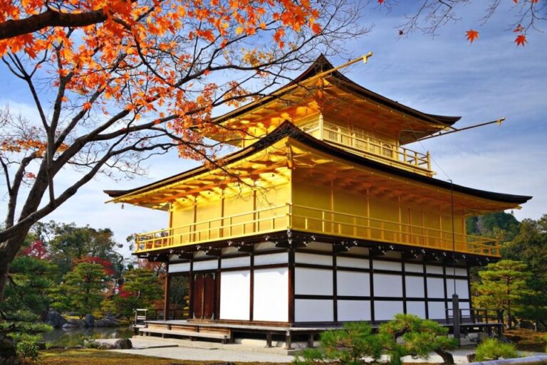 Golden Pavilion & Nijo Castle, 2 Unesco World Heritage Tour Meeting Point And Transportation