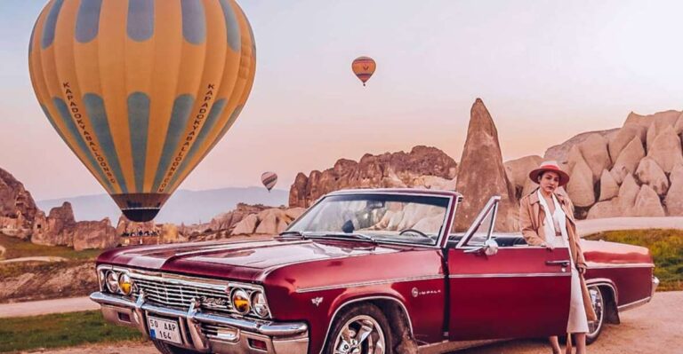 Göreme: Cappadocia Photoshoot Tour With Vintage Car Photoshoot Tour Details