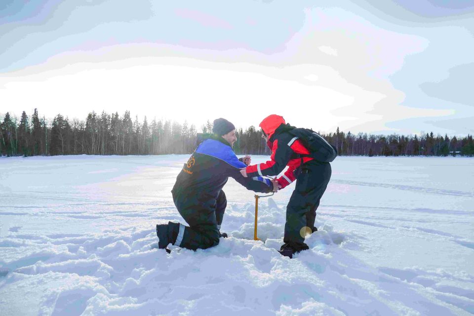 Great Ice Fishing Experience in Lapland - Ice Fishing Experience