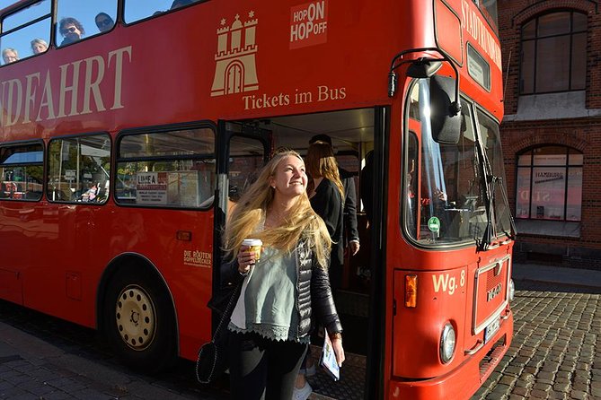 Hamburg Hop-on Hop-off Sightseeing Tour on Red Double Decker Bus - Tour Overview