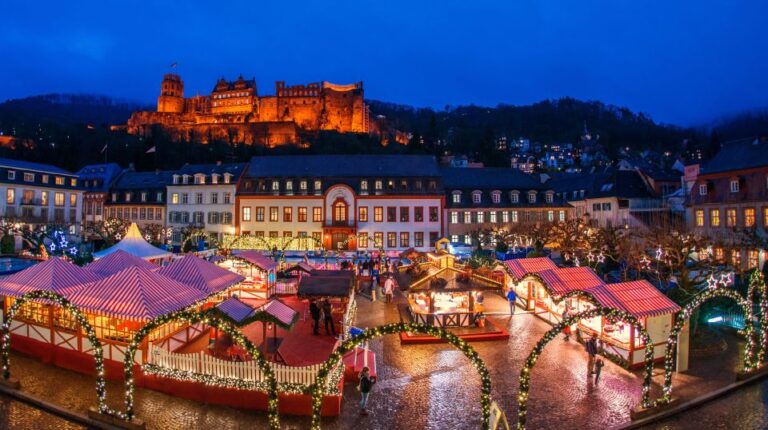 Heidelberg: 1.5 Hour Christmas Market Walking Tour Tour Overview