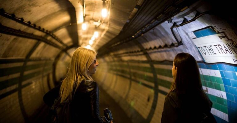 Hidden Tube Tour Piccadilly Circus: The Heart Of London Tour Details