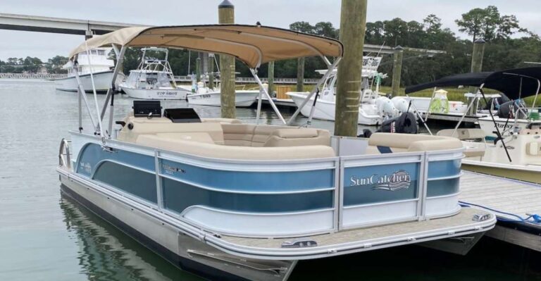 Hilton Head Island: Pontoon Boat Rental Overview Of Pontoon Boat Rentals