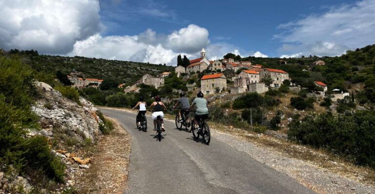 Hvar Island Guided E Bike Tour Tour Overview