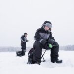 Ice Fishing On A Frozen Lake In Levi Overview And Experience