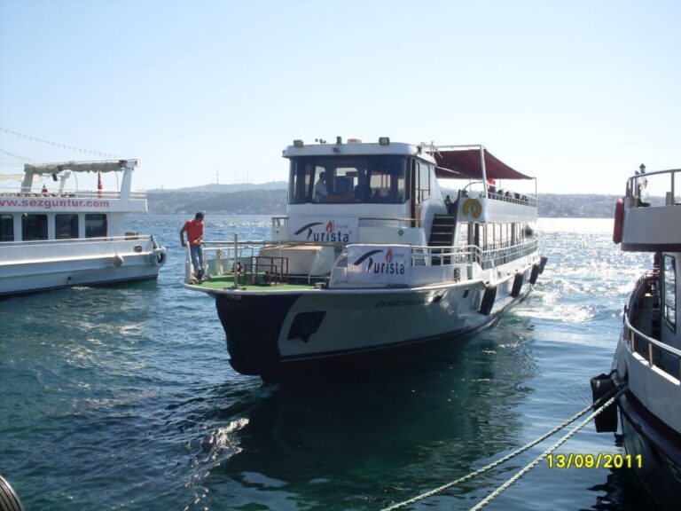 Istanbul: Bosphorus Boat Tour And Two Continents With Lunch Bosphorus Boat Tour