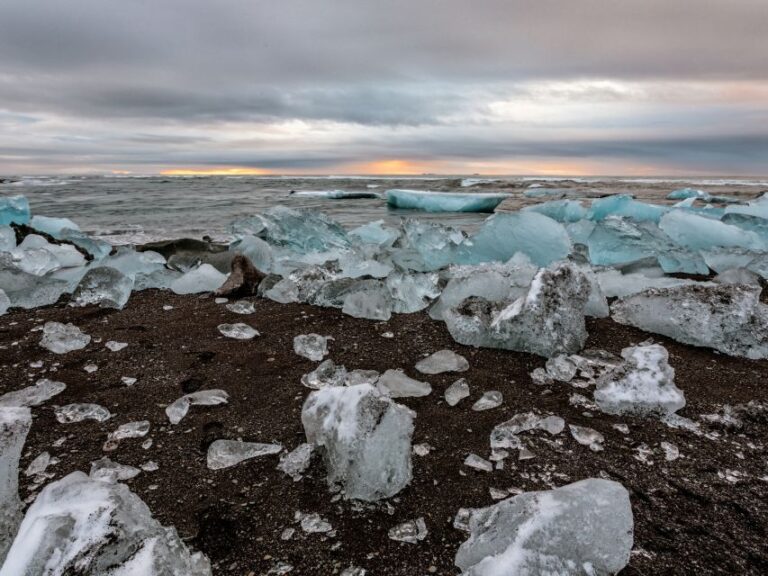 Jökulsárlón Floating Glacier & Diamond Beach Day Tour Tour Overview