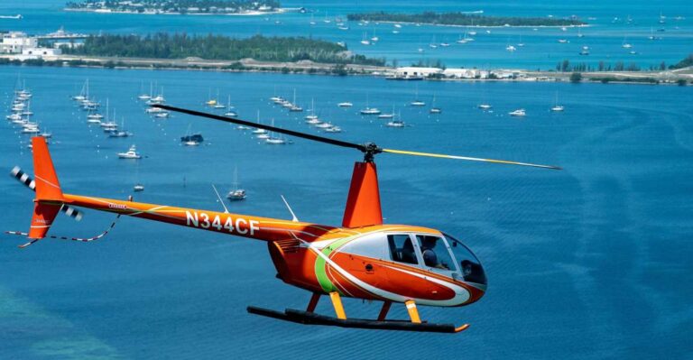 Key West: Helicopter Pilot Experience Overview Of The Activity