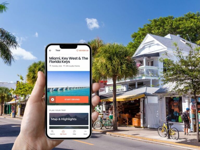 Key West: Self Guided Audio Driving Tour Tour Overview