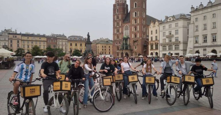 Krakow: 2h World War Ii, Visiting The Ghetto Bike Tour Tour Overview