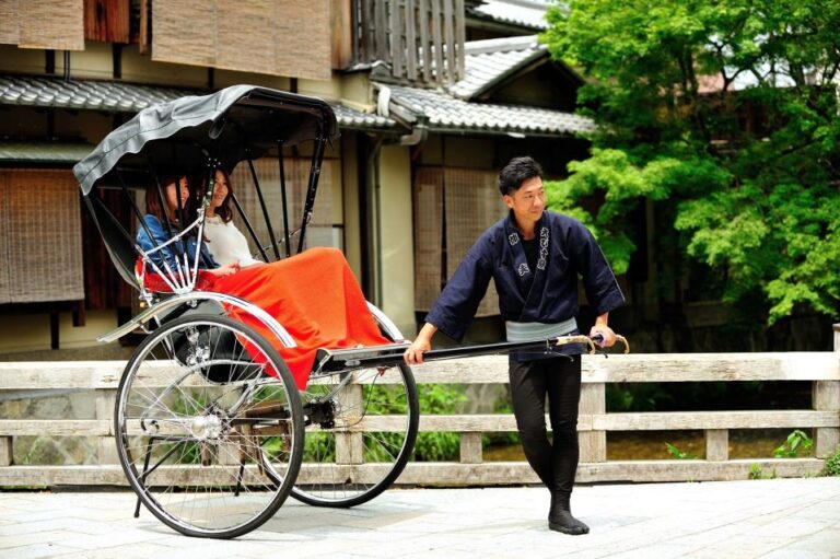 Kyoto: Private Rickshaw Tour Of Gion And Higashiyama Area Tour Overview