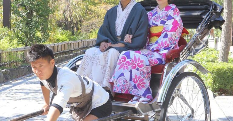 Kyoto:kiyomizu Dera Temple Rent A Kimono And Ride A Rickshaw Activity Overview