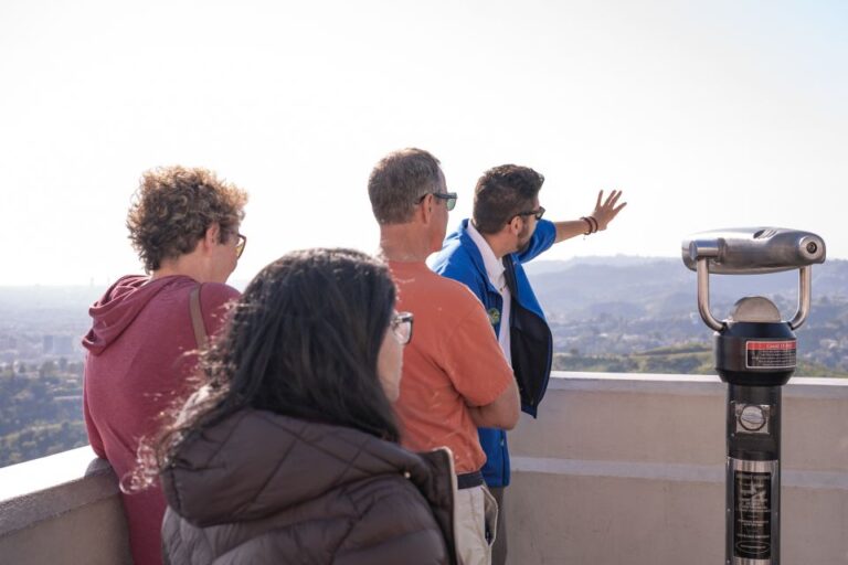 La: Griffith Observatory Tour And Planetarium Ticket Option Tour Overview