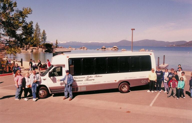 Lake Tahoe And Squaw Valley: Full Day Narrated Bus Tour Itinerary Highlights