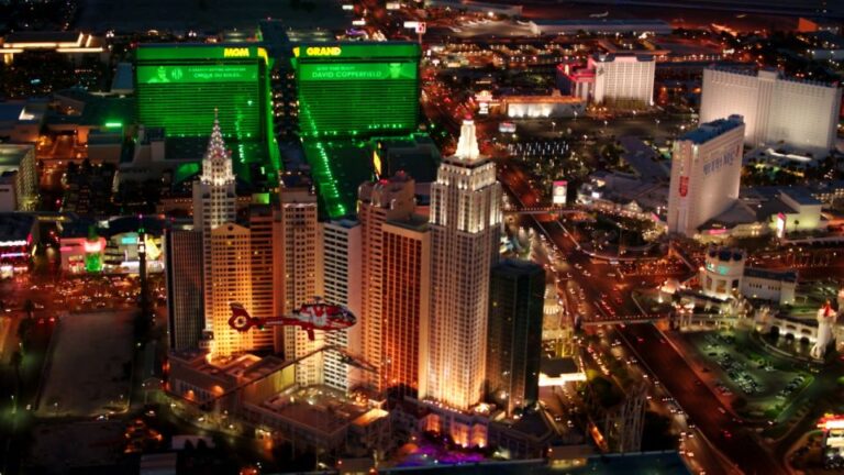 Las Vegas: Night Helicopter Flight Over Las Vegas Strip Overview Of The Night Helicopter Tour