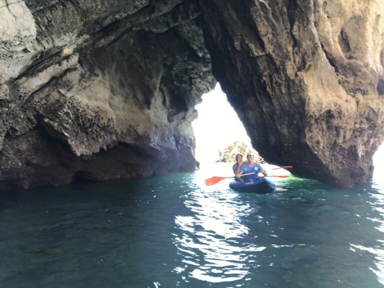 Lisbon: Full Day Sesimbra Kayak Tour With Picnic Tour Details