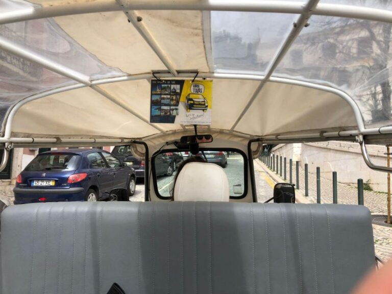 Lisbon: Tuk Tuk Tour To Belem Tour Overview