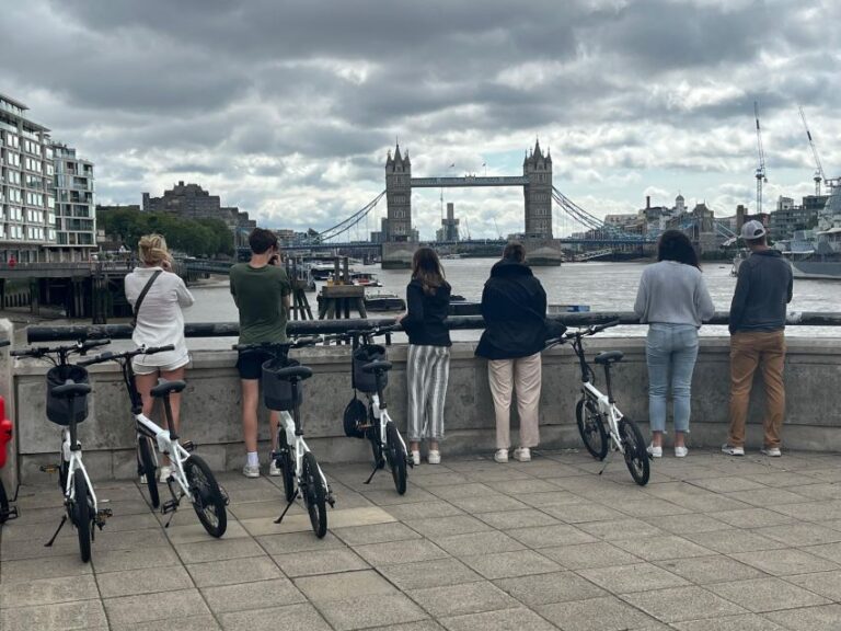 London E Bike Tour & Borough Market Iconic Landmarks Of London