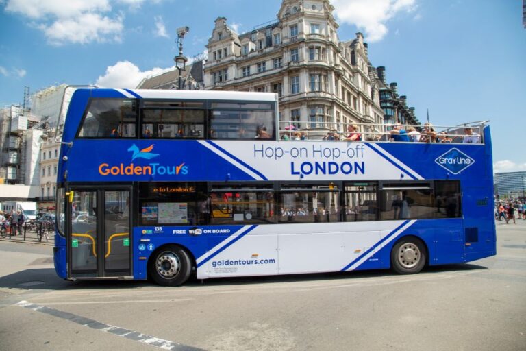 London: Panoramic Open Top Bus Tour Tour Overview