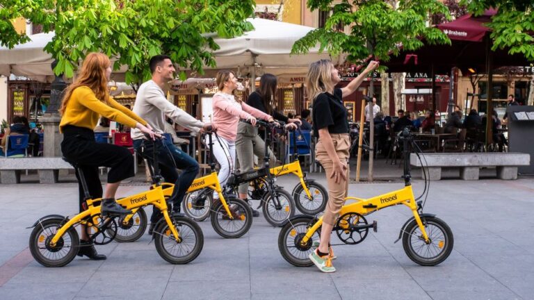 Madrid: Highlights & Parks Small Group Electric Bike Tour Tour Overview