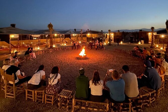 Magical Dinner Show and Camel Ride With Sunset in Agafay Desert - Overview of the Experience