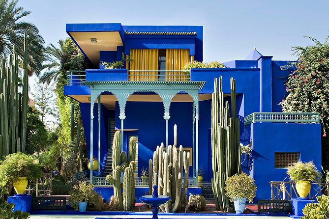 Majorelle Garden,st Laurent & Berber Museum, Round Trip & Tickets Tour Overview