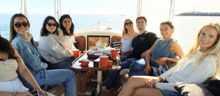 Marina Del Rey: Luxury Boat Cruise With Cheese & Charcuterie Discovering The Marina Del Rey