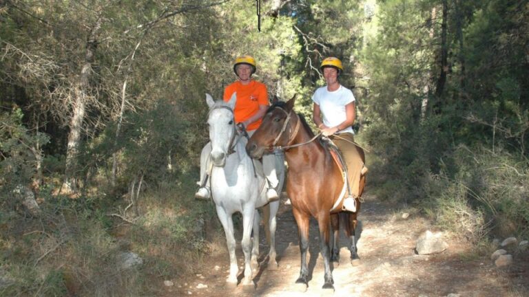 Marmaris National Park: Horse Safari Overview Of The Horse Safari