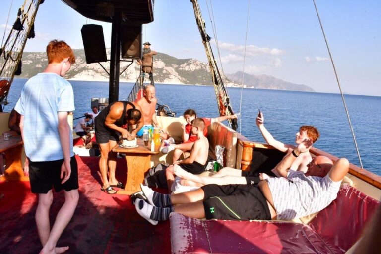 Marmaris Pirate Boat W/ Lunch, Unlimited Drinks & Foam Party Tour Details