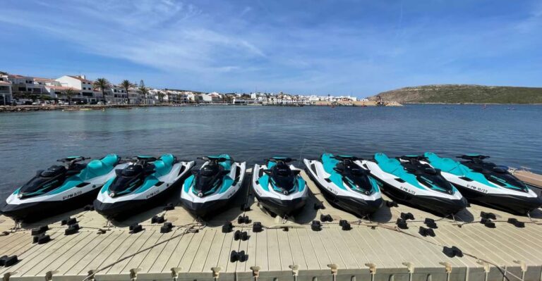 Menorca: 1 Hour North Coast Tour By Jet Ski Tour Overview