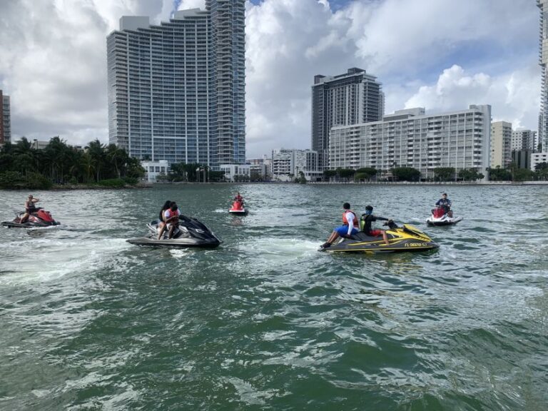 Miami: Jet Ski Rental With Instructor And Tutorial Overview Of The Jet Ski Experience