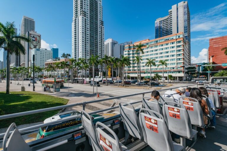 Miami: Millionaires Row Bay Cruise & Sightseeing Bus Tour Tour Overview