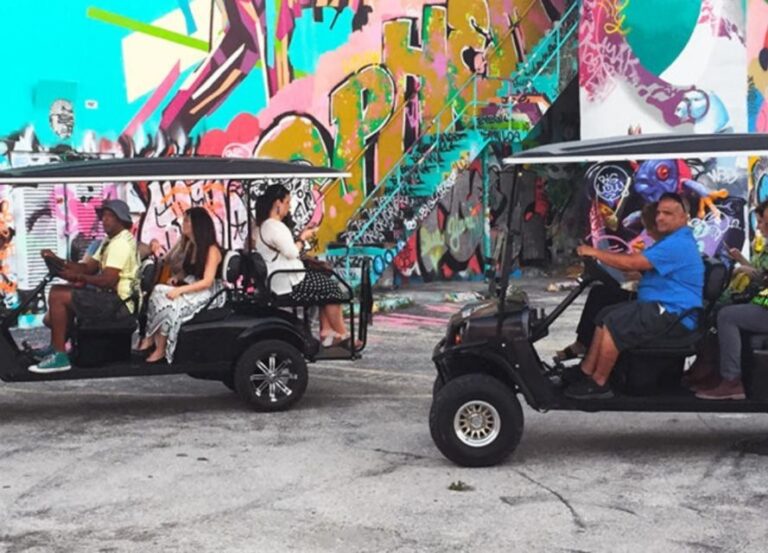 Miami: Wynwood Graffiti Brewery Golf Cart Tour Tour Overview