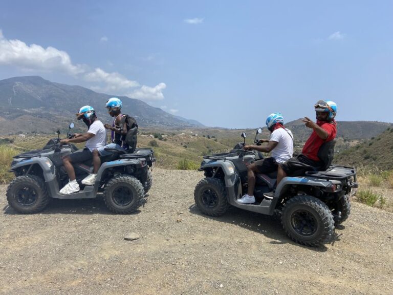 Mijas Costa Del Sol Atv Quad Tour 1 Hour 2 Seater Overview Of The Atv Tour