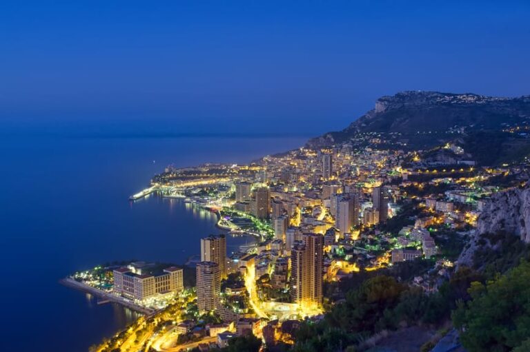 Monaco And Monte Carlo By Night 5 Hour Tour Exploring The High Corniche