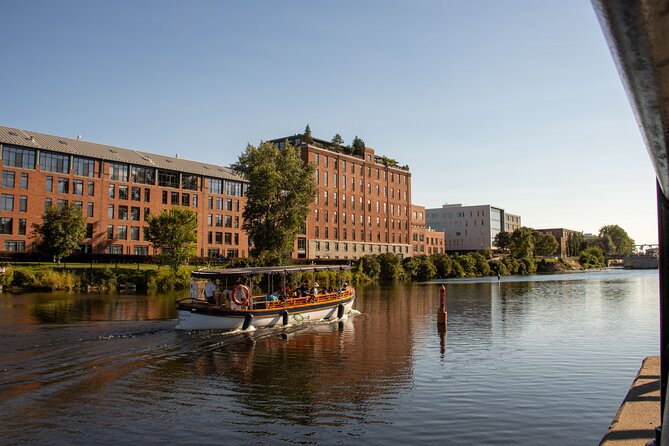 Montreal: Guided Exclusive Electric Boat Tour On Lachine Canal Tour Overview