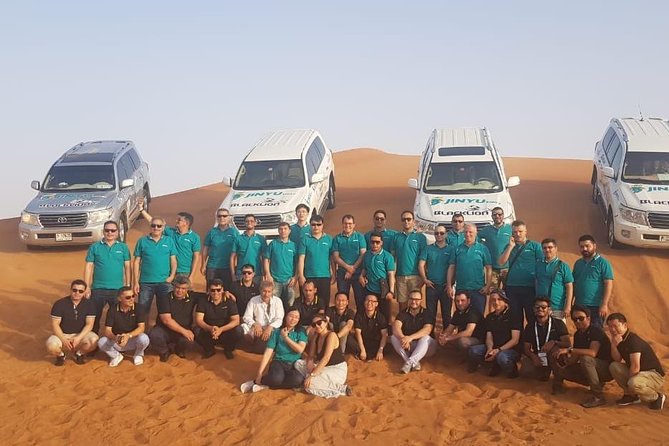 Morning Desert Safari With Camel Ride and Sandboarding - Exploring Dubais Lahbab Desert